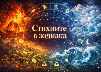 Стихиите в зодиака: как огън, земя, въздух и вода оформят астрологичния поглед към света