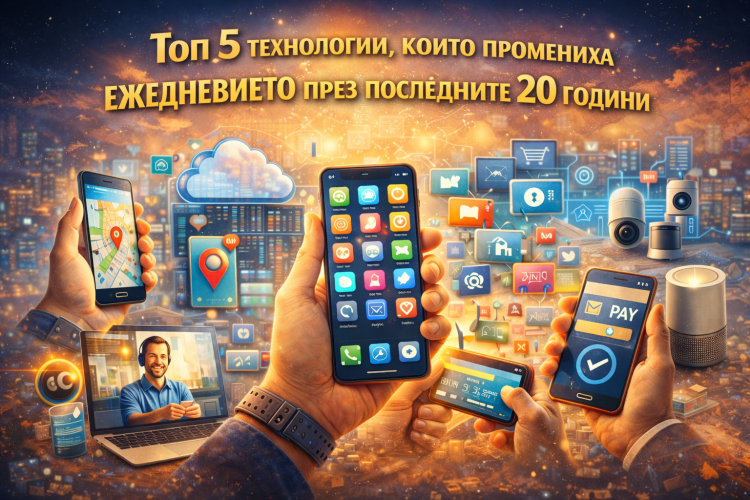 Топ 5 технологии, които промениха ежедневието през последните 20 години