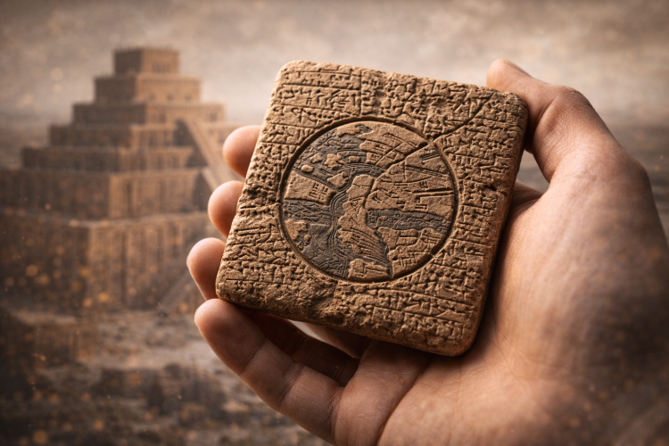 Най-старата известна карта на света е по-малка от лист А4