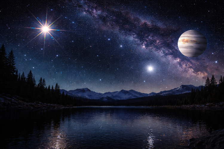 Защо звездите „мигат“, а планетите – не