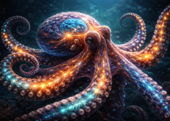 Октоподите имат повече неврони в ръцете си, отколкото в мозъка