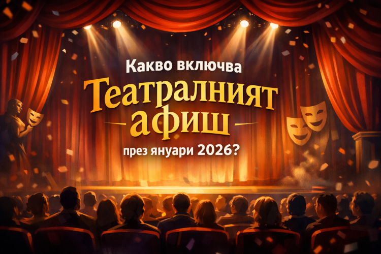 Какво включва театралният афиш в България през януари 2026
