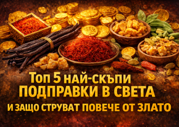 Топ 5 най-скъпи подправки в света и защо струват повече от злато