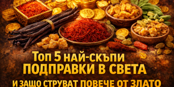 Топ 5 най-скъпи подправки в света и защо струват повече от злато