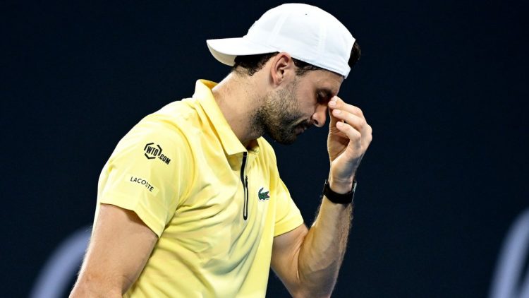 Ранно отпадане за Григор Димитров на турнира в Мелбърн