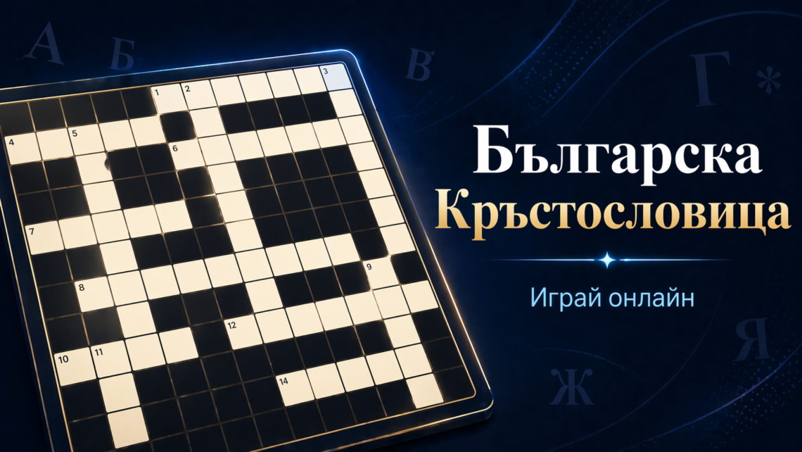 Онлайн българска кръстословица