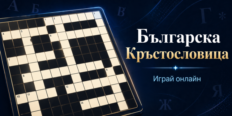 Онлайн българска кръстословица