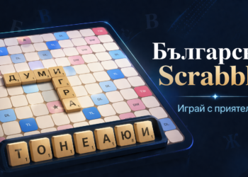 Онлайн български Scrabble с мултиплеър
