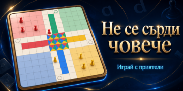 Онлайн Не Се Сърди Човече с мултиплеър и ботове