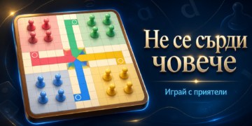 Онлайн Не Се Сърди Човече с мултиплеър и ботове